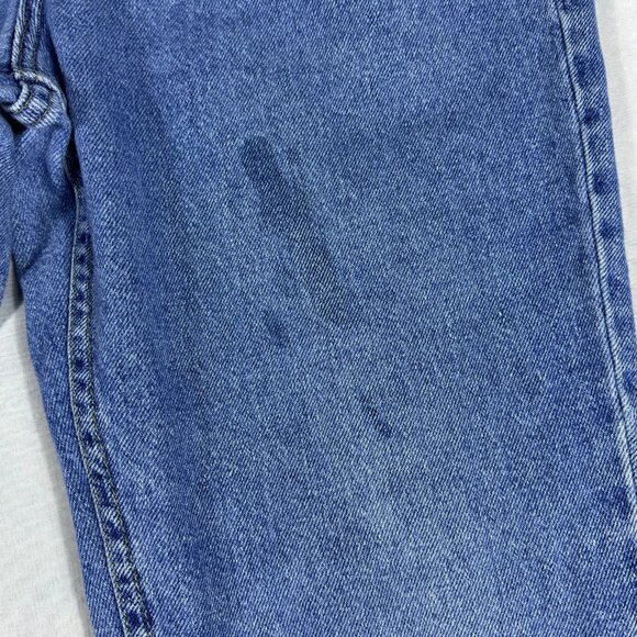 Lee Women's Mom Jeans Blue Denim Elastic Waist High Waisted 5-Pocket 6 Medium - Picture 9 of 16